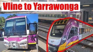 My VLine Journey to Yarrawonga  Trip report [upl. by Jeremy]