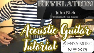 John Rich  Revelation Acoustic Guitar Tutorial on Enya Next [upl. by Adyan87]