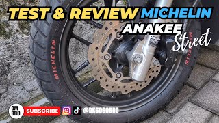 TEST amp REVIEW Ban Michelin Anakee Street Aprilia SR 200 GT di Honda ADV 150 [upl. by Johanna]