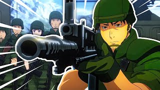 Top 10 Military Anime That You MUST Watch Modern Warfare Only [upl. by Ayital]