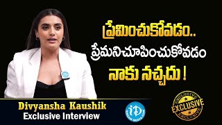 Divyansha Kaushik Reveals About Love amp Expressing Love  Divyansha Kaushik Exclusive Interview [upl. by Bartko]