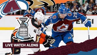 DNVR Avalanche Watch Along Game 5  Colorado Avalanche vs Anaheim Ducks [upl. by Damalis644]