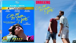 Call Me by Your Name 2017 Blu Ray Review and Unboxing Timothée Chalamet [upl. by Lidah]