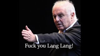 Barenboim tells Lang Lang he is a shitty pianist [upl. by Einnel282]