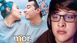 REACCIONANDO A CANCIONES DE YOUTUBERS gas 🤮  Pablots [upl. by Aidualk]