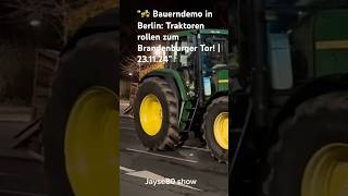 “🚜 Bauerndemo in Berlin Traktoren rollen zum Brandenburger Tor  231124” [upl. by Kaslik]