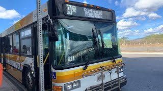 Honolulu TheBus Route ACityExpressKalauao Pearlridge Skyline Starion Bus 639 DETOUR [upl. by Adriana188]