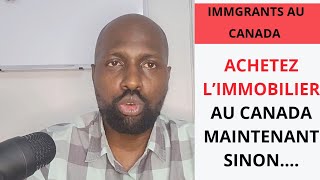 Attendre avoir 20 de mise de fond pour acheter sa maison au canada ou acheter aujourdhui avec 5 [upl. by Sirtaeb]