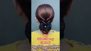 Hair style hairstyle amezing subscribe simplehairstyle [upl. by Bastian761]