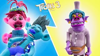 Trolls Band Together Velvet And Veneer  Trolls Band Together Love Story Animation [upl. by Nnaik]