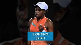 Stephens FIGHTS back against Raducanu 👏 [upl. by Verger]