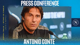 LIVE  La conferenza stampa di Mister Antonio Conte in vista di Lazio  Napoli [upl. by Eiroc]