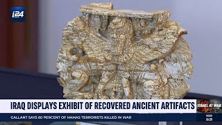 Iraq recovers ancient artifacts stolen after 2003 US invasion [upl. by Sixla]