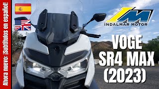 VOGE SR4 MAX 2023  Test Ride Review Walkaround Soundcheck 0 to 100 kph  VLOG 406 [upl. by Ainahtan]