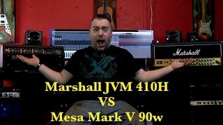 Marshall JVM 410H vs Mesa Boogie Mark V 90w [upl. by Sherwood809]