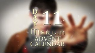 Katie McGrath answers Does Morgana just want a cuddle  Day 11  Merlin Advent Calendar [upl. by Ailsa]