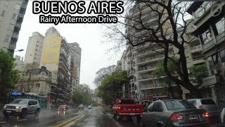 BUENOS AIRES  Rainy Afternoon Drive [upl. by Buke]