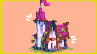 🦊Minecraft  Casa Medieval Para Inicio de Sobrevivência [upl. by Etterraj]