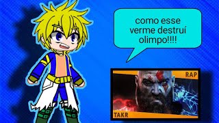 deuses e valkyrias reagindo ao rap do kratos takeru [upl. by Oniram]