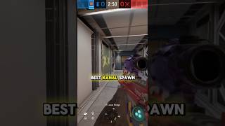 Best Kanal Spawn peeks rainbowsixsiege siege r6 shorts clips gaming r6siege [upl. by Esinahs]