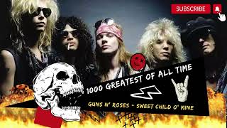 Guns N Roses  Sweet Child o Mine 🔥 1000 greatest of all time [upl. by Madriene878]