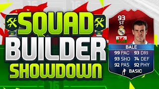 FIFA 16 SQUAD BUILDER SHOWDOWN iMOTM STRIKER GARETH BALE [upl. by Haman]