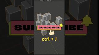 How to Join Objects in Blender Using CtrlJ  Quick Blender Shortcut Guide [upl. by Milla]
