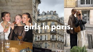 girls trip to paris  french food river cruise amp thrifting [upl. by Llyrehc]