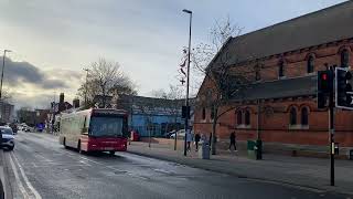 Volvo Scania Omnilink 2141 1800 Bus Route 4M Walsall [upl. by Konstantine]