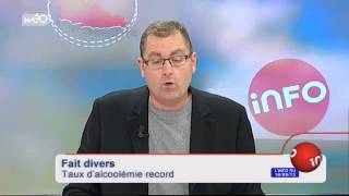 Fait divers  Taux dalcoolémie record [upl. by Ezechiel370]