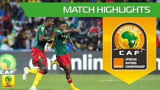 Angola vs Cameroon  Orange African Nations Championship Rwanda 2016 [upl. by Saville133]