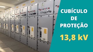 Cubículo de proteção 138 kV [upl. by Suirauqram]