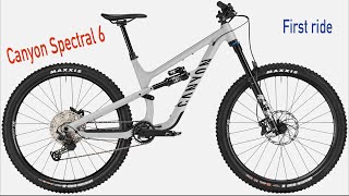 Canyon Spectral 6  First Ride [upl. by Aitel115]