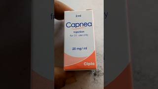 Capnea 2ml injection [upl. by Ottie]