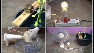 I Turn The Fan Into A Permanent 220v Generator  Free energy freeenergy freeenergygenerator [upl. by Farrah]