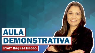 Vídeo 01  Questões Comentadas  Prof Raquel Tinoco  Estatuto Estadual RJ [upl. by Tolkan]