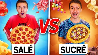 QUI FERA LA MEILLEURE PIZZA SUCRÉE VS SALÉE [upl. by Eiramrefinnej]