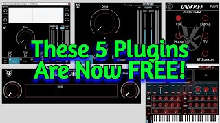 5 Cool VST Plugins Are Now FREE Effects amp Instrument by KiTiK  Music Production Vsts [upl. by Eillib]