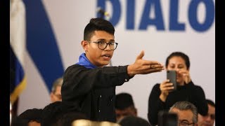 El impactante discurso de Lesther Alemán el estudiante que encaró a Daniel Ortega [upl. by Iaka809]