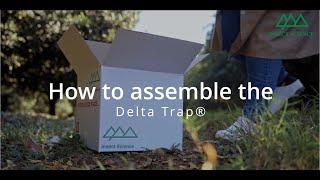 How to assemble the yellow Delta Trap®  Insect Science [upl. by Magan]