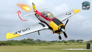 LARGEST RC AIRBUS T28 TROJAN DEMONSTRATION FLIGHT [upl. by Aleta649]