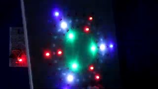 LED Chakri board using CD4017 and NE555 [upl. by Calie]