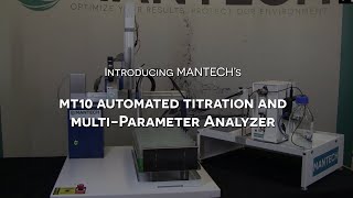 Automated Titration Analyzer for pH Alkalinity EC and More  MANTECHs MT10 [upl. by Clute]