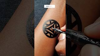 Easy tattoo ideas 💡 tattoo tattooartist viralvideo shortvideo latest subscribe new [upl. by Neerhtak]