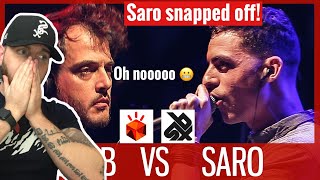 Industry Ghostwriter Reacts to TIONEB vs SARO Grand Beatbox LOOPSTATION Battle Final Watch [upl. by Mayman]