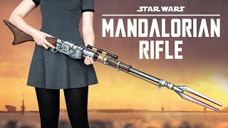 I built the Mandalorian STAR WARS Rifle out of EVA FOAM [upl. by Alaunnoif543]