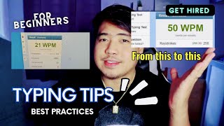 HOW TO PASS YOUR TYPING TEST kung di ka mabilis magtype  for beginners guide tutorial [upl. by Garlaand]