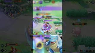 How To Build Blastoise In Pokemon Unite Water Spout amp Rapid Spin [upl. by Netsrejk]