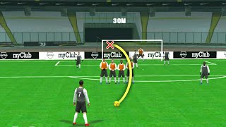 5 Type Freekick tutorial  PES 2019 PPSSPP  By THR GAMING™ [upl. by Einnil]