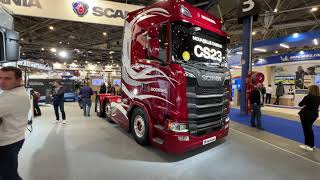 Scania V8 590 S A6x2 4NB 2024New Cabin Interior And Exterior Solutrance 2023 [upl. by Refiffej]